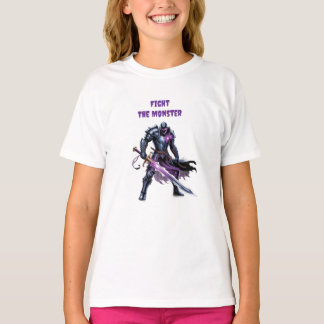 Vecht tegen het monster t-shirt