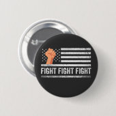 Vecht tegen Trump Amerikaanse vlag Patriottisch Ronde Button 5,7 Cm (Voorkant /achterkant)