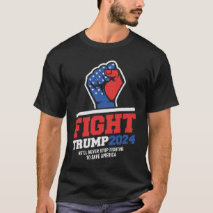 Vecht! Trump 2024 Stand voor Gerechtigheid T-shirt