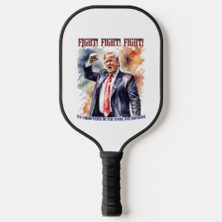 Vecht! Vecht! Vecht! Trump legende Pickleball Paddle