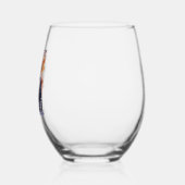 Vecht! Vecht! Vecht! Trump legende Wijnglas Zonder Voet (Links)