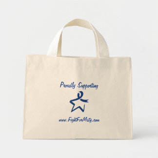 Vecht voor een zuinig wasgoed mini tote bag