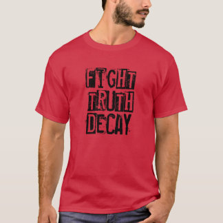 Vecht waarheidsverlies t-shirt