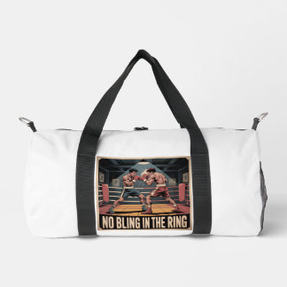 vechtclub - geen bling in de ring plunjezak