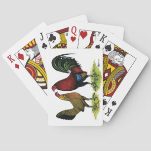 Vechtdierenpaar Pokerkaarten