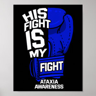 Vechten is mijn gevecht Ataxia Movement Disorder W Poster