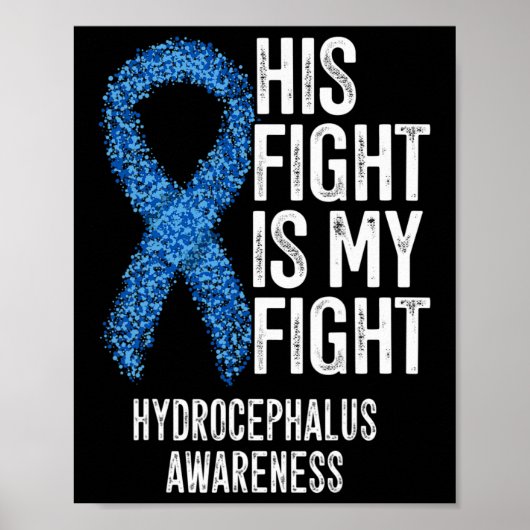 Vechten is mijn strijd hydrocefalus bewustzijn 3 poster (Voorkant)