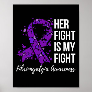 Vechten is mijn strijd tegen fibromyalgie Bewustzi Poster