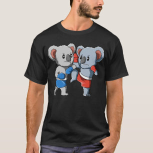 Vechten Koala Muay Thai Nak Muay Kickboksen T-shirt