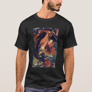 Vechten tegen de reuzenkarper Japanners T-shirt