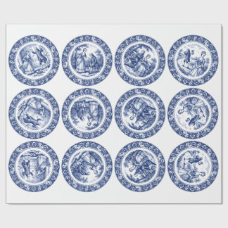 Vechtend Koppel Cadeaupapier