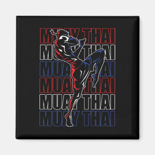 Vechters Muay Thai Sporten Vechtkunsten Mma Thaila Magneet