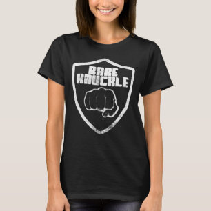 Vechtersbare knokkelvechter Boksen Blootknokkels T-shirt