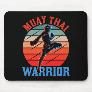 Vechtersport Muay Thai Krijgsman Hobby Boksen Muismat