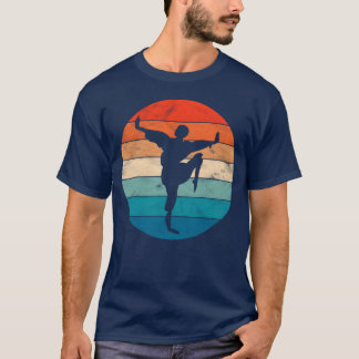 Vechtkunst retro t-shirt