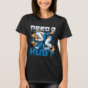 Vechtkunst Vechters Judoka Karate Braziliaans T-shirt
