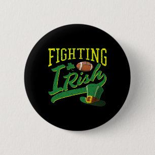 Vechts Iers Voetbal Vintage Voor Kinderen Mannen F Ronde Button 5,7 Cm