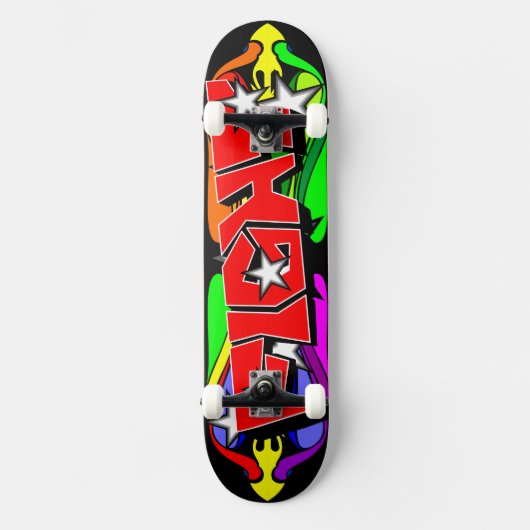 vechtskateboard skateboard (Voorkant)