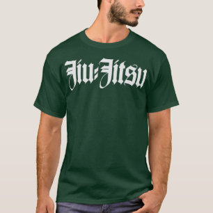 vechtsport jiu jitsu wit t-shirt