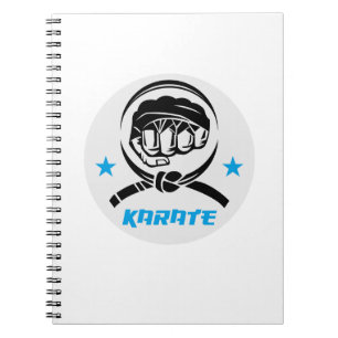 Vechtsport Karate Zwarte Band Notitieboek