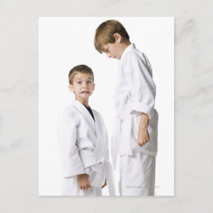 vechtsport voor jongeren briefkaart