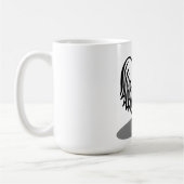 Vecteur de coq Illustration Mug de café (Gauche)