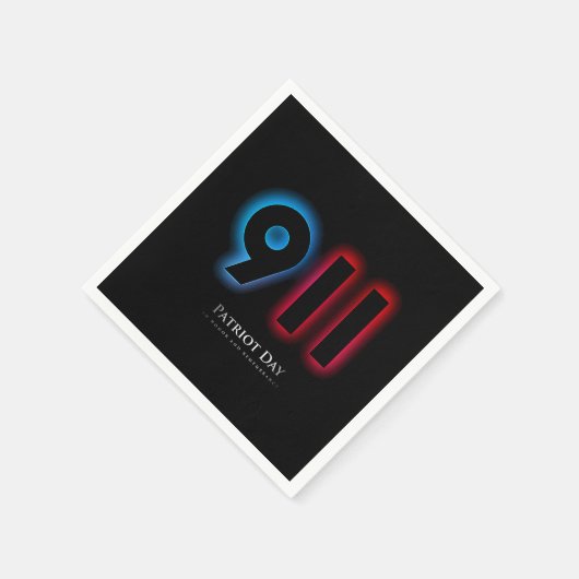 Vector 911 patriot dag servet (Hoek)