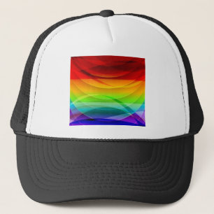 Vector-abstract-kleurrijk-achtergrond-grafische Trucker Pet