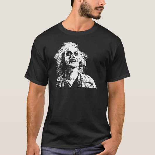 Vector Afbeelding Michael Keaton Iconic Mannen T-S T-shirt (Voorkant)