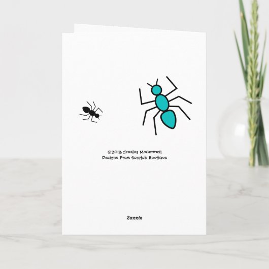 Vector Ant Collage Kaart (Achterkant)