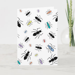 Vector Ant Collage Kaart