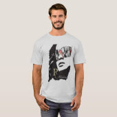 Vector AR Annahita van Vrouw-Sunglass T-shirt (Voorkant volledig)