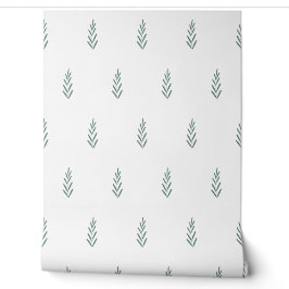 vector botanisch eenvoudig patroon met planten behang