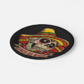 Vector cinco de mayo illustratie papieren bordje (Gekanteld)