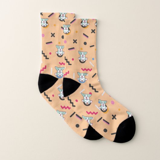 Vector de Dog Seamless (Paire)