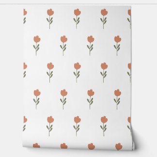 vector eenvoudige naadloze botanische patroon met  behang