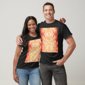 Vector Fire Ombre T-Shirt (Unisexe)