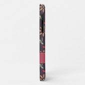  Vector Floral Patroon met Naam Case-Mate iPhone Case (Achterkant/links)
