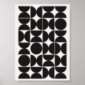 Vector geometrisch patroon poster (Voorkant)