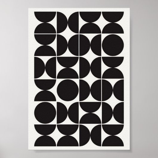 Vector geometrisch patroon poster (Voorkant)