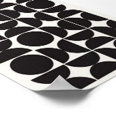 Vector geometrisch patroon poster (Hoek)