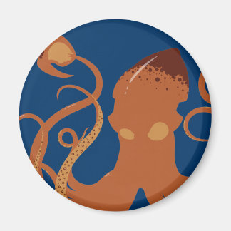 Vector Giant Squid Magnet