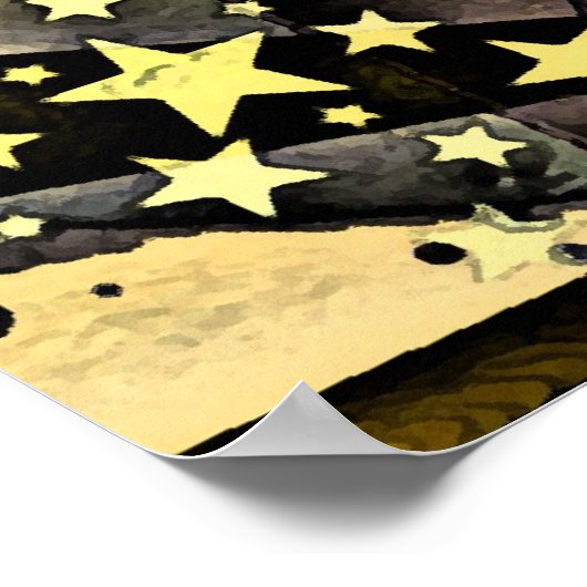 Vector gitaren poster (Hoek)