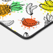 Vector grafisch naadloos patroon bureaumat (Hoek)