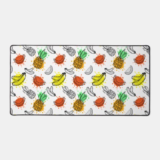 Vector grafisch naadloos patroon bureaumat (Voorkant)