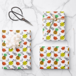 Vector grafisch naadloos patroon inpakpapier vel