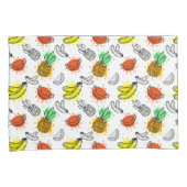 Vector grafisch naadloos patroon kussensloop (Voorkant-Rechts)