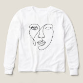 vector illustration of a silhouette of a man (Motif recto)