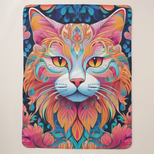 Vector Kat Sherpa Deken (Voorkant)