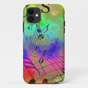Vector muziekthema iPhone 11 hoesje